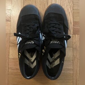 Black and white Feiyue sneakers